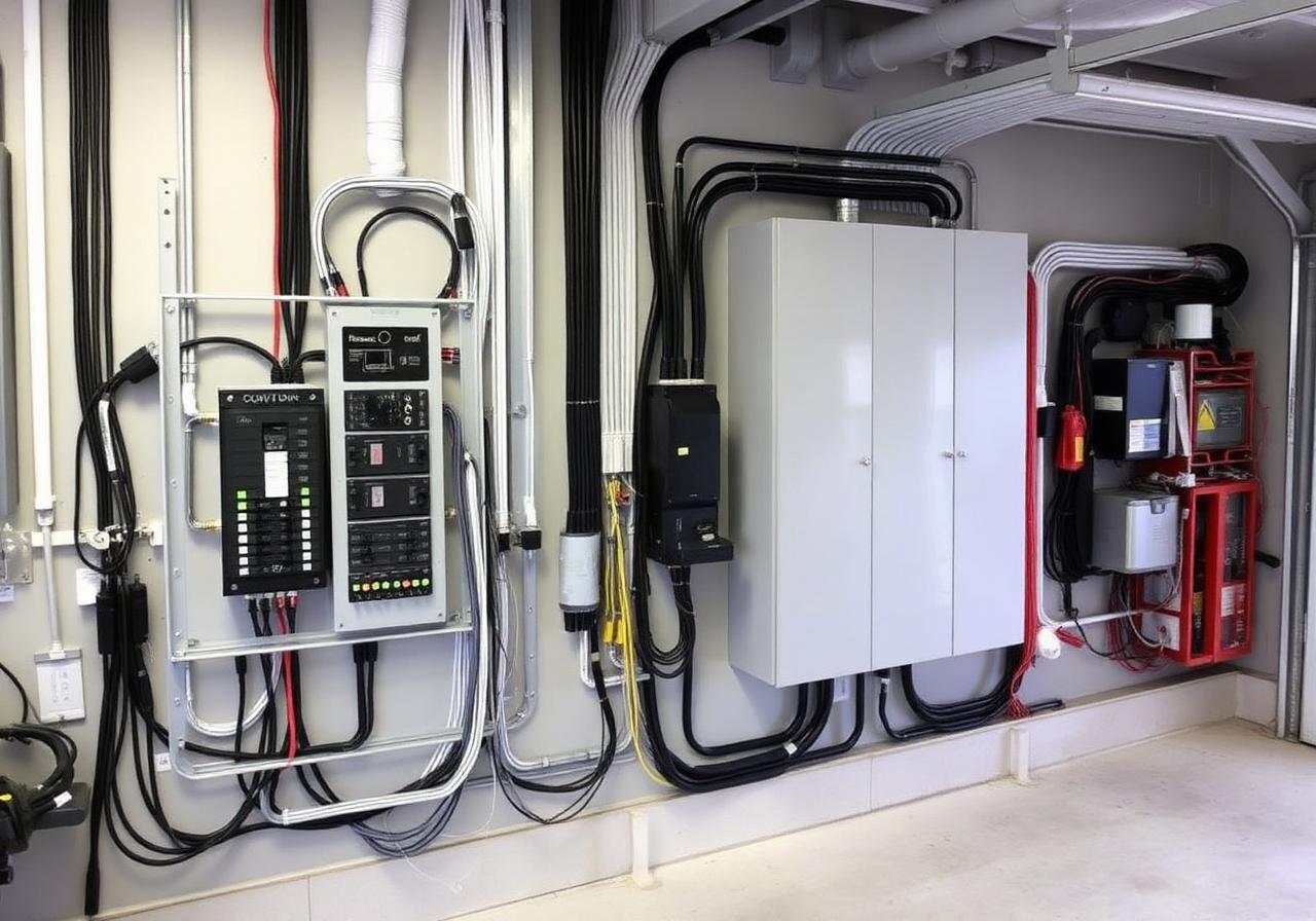Professional residential electrical panel work